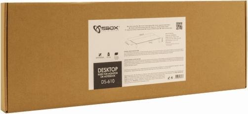 Image du produit Sbox DS-610 Riser de bureau pour moniteur ou ordinateur portable
