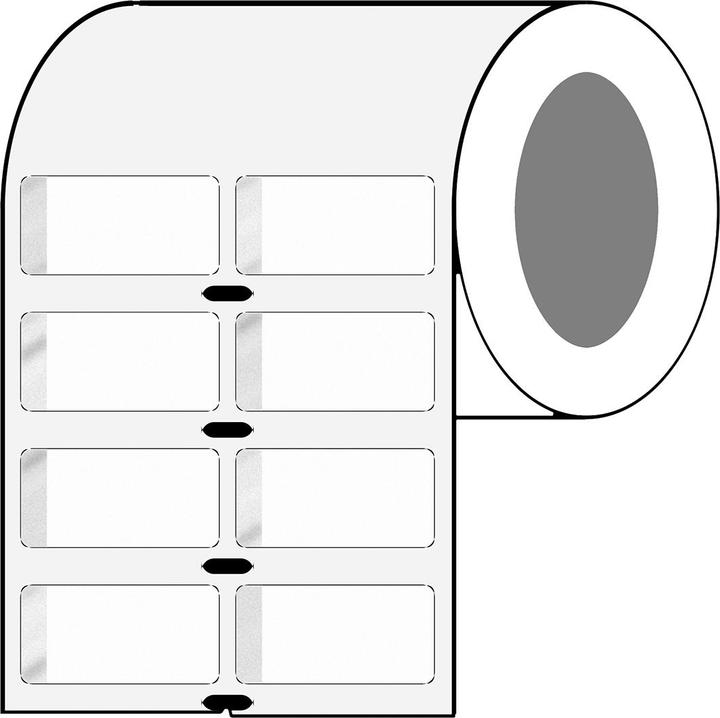 Actual product image Brady Self-laminating cryo-labels for laboratory labelling, polyester, 25 mm core
