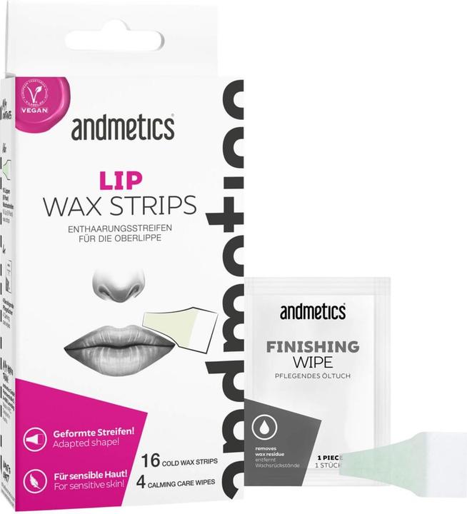 Andmetics Lip Wax Strips (8 x)