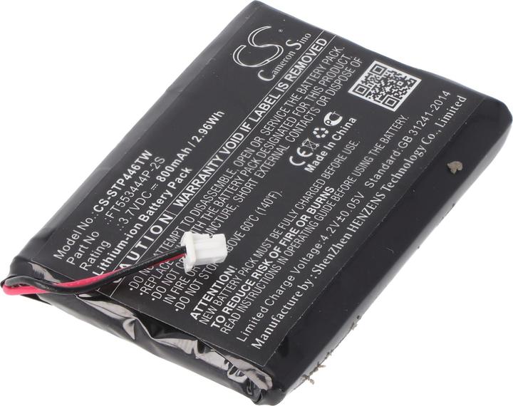 Actual product image XCell Akku passend für den Stabo freecomm 600 Set, PMR 446, 20640, Topcom Twintalker 7100