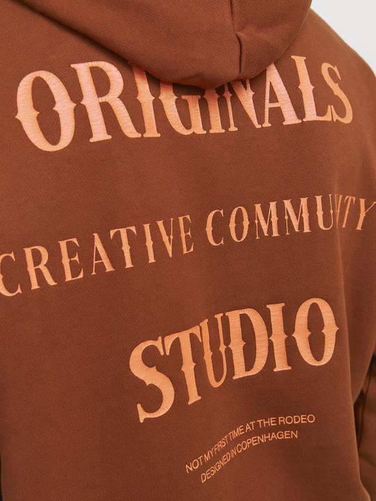 Actual product image Jack & Jones Joraustin Font Sweat Hood Styd Aw24 (L)