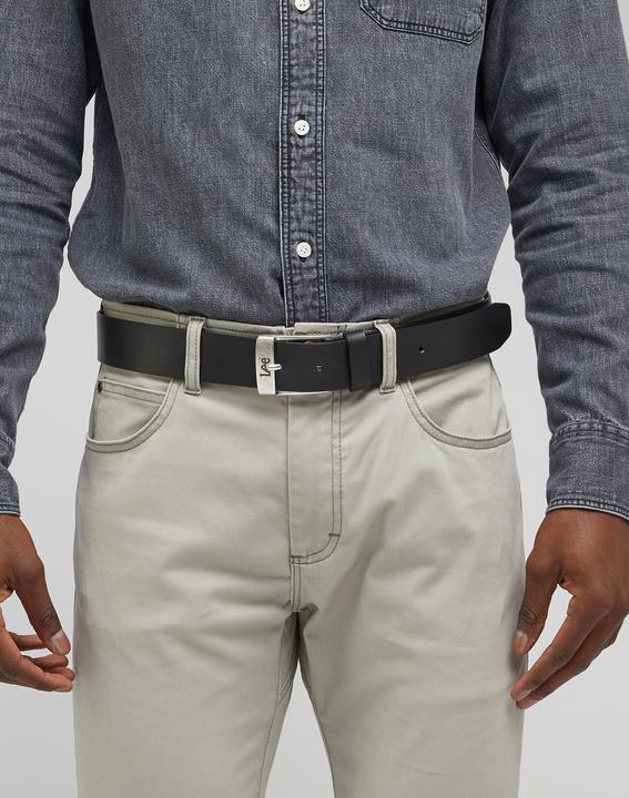 Actual product image Lee Leather Belt Logo Buckle (95)