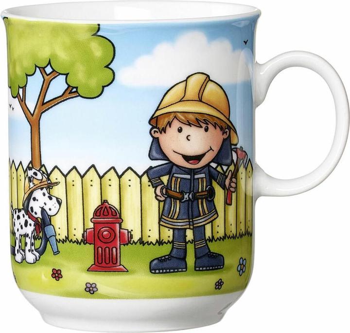 Immagine prodotto Ritzenhoff & Breker Tazza "FEUERWEHRMANN BERNIE" in porcellana, lavabile in lavastoviglie (270 ml)