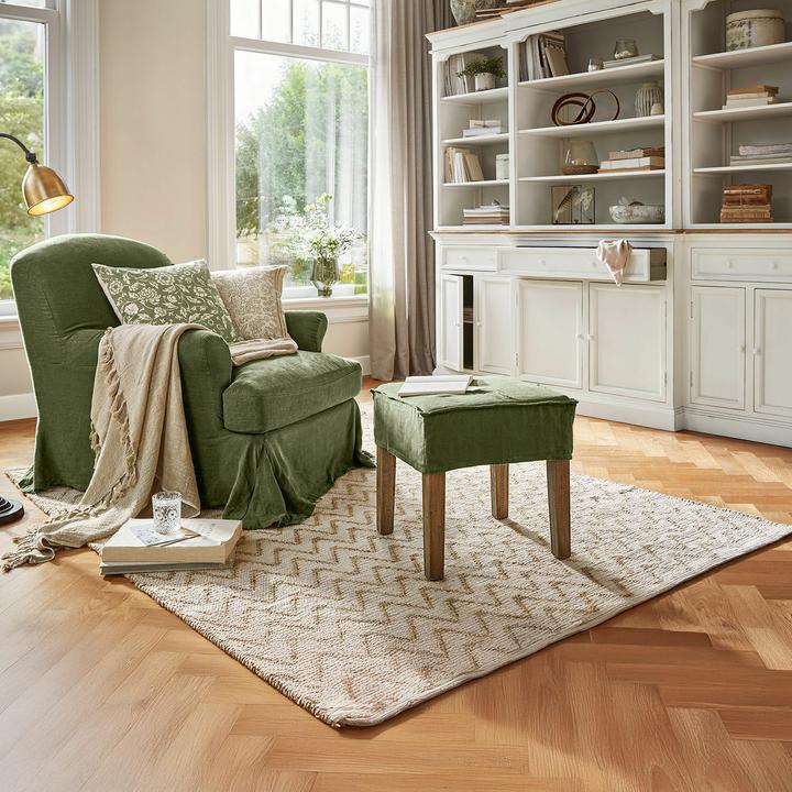 Produktbild Loberon Hocker Vionnique grün