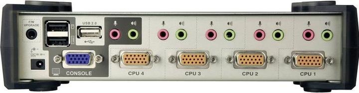 Produktbild Aten CS1734B, 4-Port KVM Switch mit 2 Port USB Hub