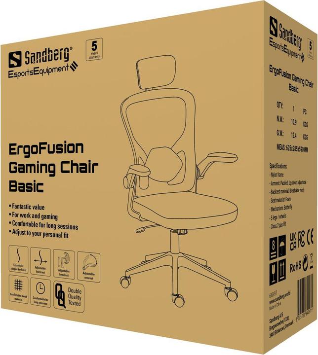Produktbild Sandberg ErgoFusion Gaming Chair Basic