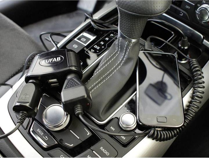 Actual product image Eufab Car socket 4 in 1