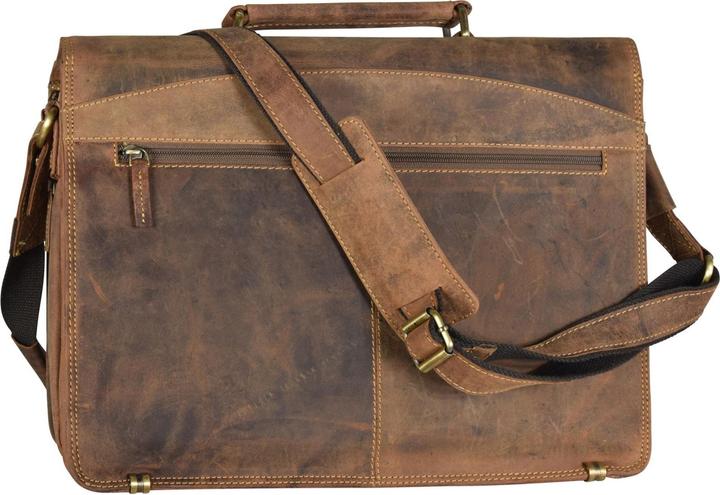 Image du produit Greenburry Porte-documents Vintage en cuir 40 cm pour ordinateur portable