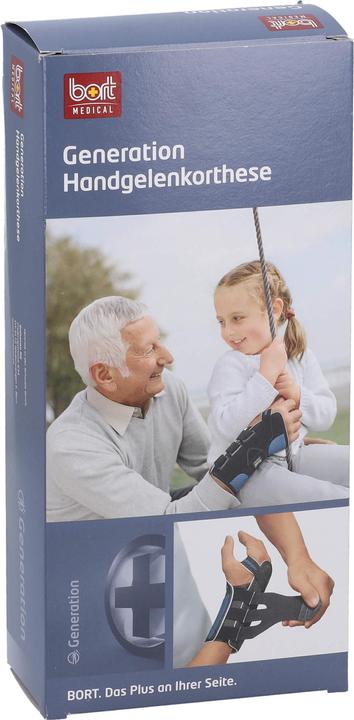 Produktbild Bort Medical Generation Handgelenkbandage S rechts blau