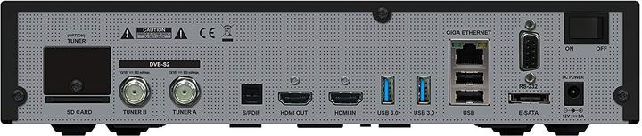 Image du produit GigaBlue UHD Quad 4K (2 Go, DVB-S2, Arbre CI)