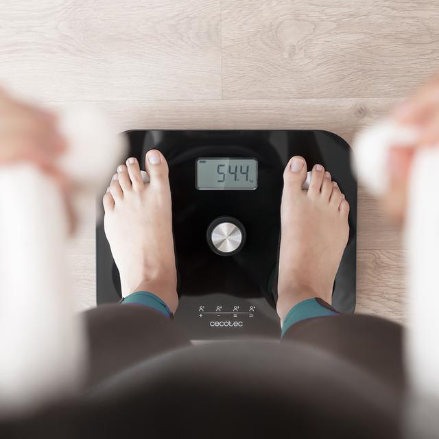 Actual product image Cecotec EcoPower 10100 Precision Surface Personal Scale with Bioimpedance Function and High-Security Glass S (180 kg)