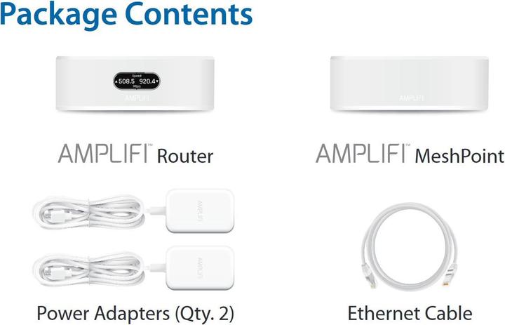 Immagine prodotto Ubiquiti AmpliFi Instant Set di 2