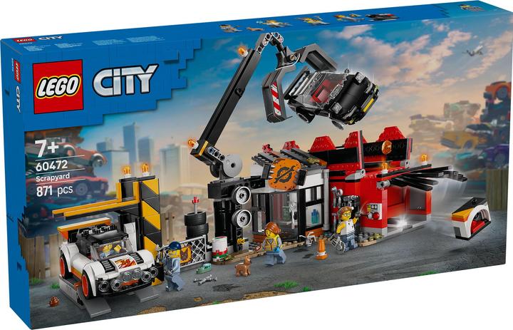 Actual product image LEGO Schrottplatz mit Autos (60472, LEGO City)