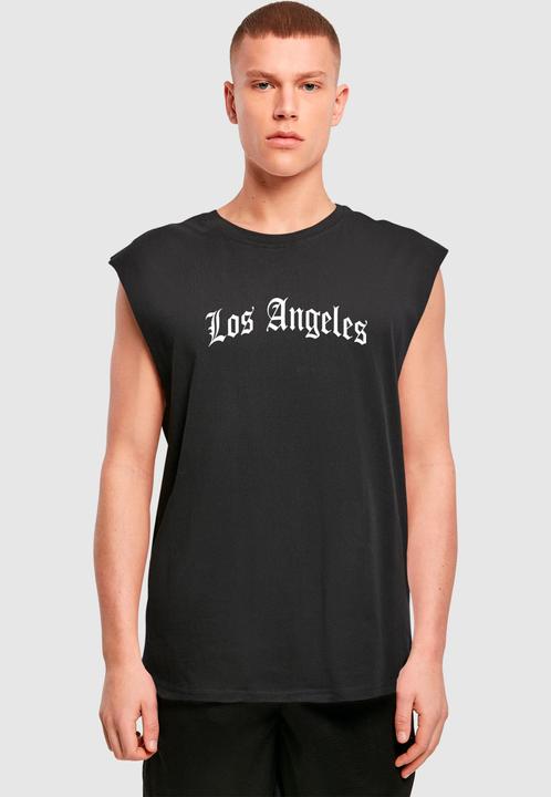 Actual product image Mister Tee MisterTee Los Angeles Wording Sleeveless Tee - 170811 (L)