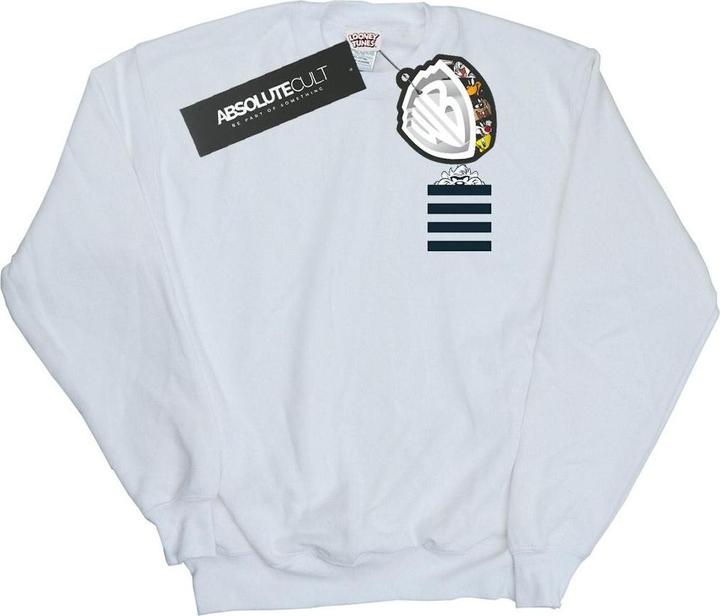 Looney Tunes Taz Stripes Faux Pocket Sweatshirt (3XL)