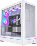 Montech HS01 (weiss, Tempered Glass)