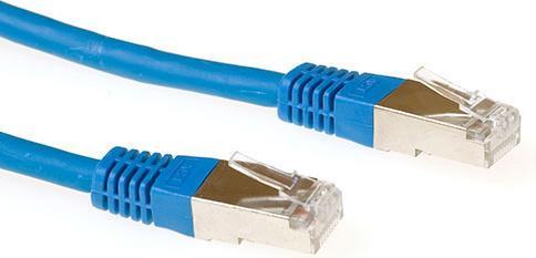 Immagine prodotto 1.5m Cat6a SSTP 1.5m Cat6a S/FTP (S-STP) Cavo di rete blu (S/FTP, CAT6a, 1.50 m)