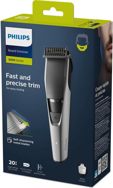 Actual product image Philips Series 3000 - BT3239/15 - Beard trimmer - Zilver