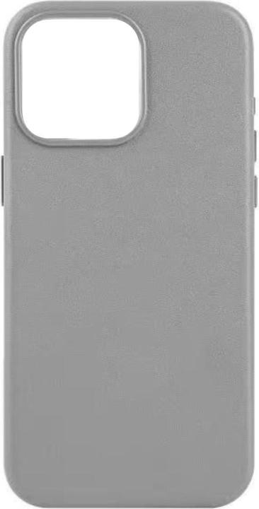 Ferryxpress Étui en cuir véritable avec MagSafe pour iPhone 16 Pro - Clair (Apple iPhone 16 Pro)