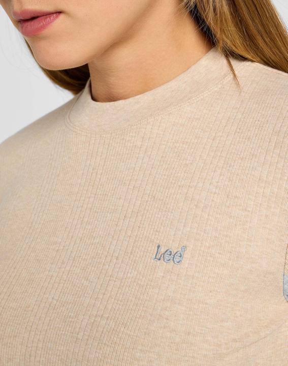 Actual product image Lee Long sleeve shirt Longsleeves Cropped Rib Tee (S)