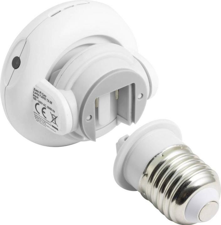 Image du produit Technaxx TX-58 Easy IP-Cam Lamp E27 (1920 x 1080 Pixels)