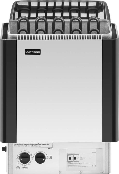Produktbild Uniprodo Saunaofen Saunaheizgerät Sauna Ofen elektrisch Saunaheizung 9 kW 400 V 3 N