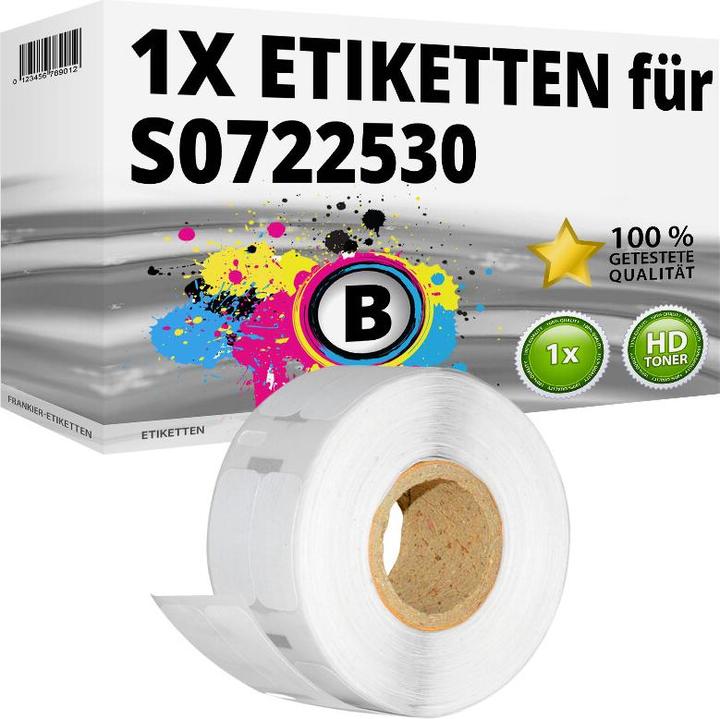 Image du produit Druckfuxx 1x Etiketten für Dymo 11353 Labelwriter 310 320 330 400 SE 450 Twin Tu
