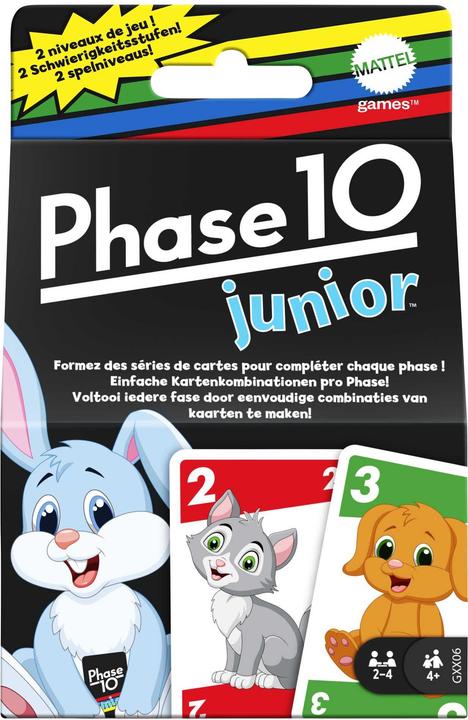 Image du produit Mattel Games Phase 10 Junior (Multilingue)