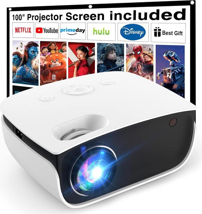 Actual product image Topvision Mini Beamer (Full HD, 7500 lm)