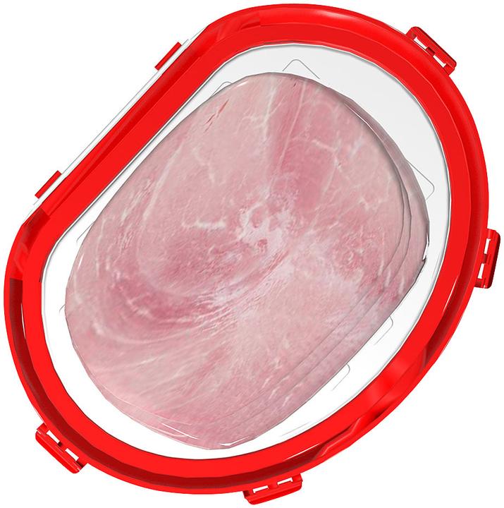 Produktbild Rosenstein & Söhne 2er-Set Frischhaltedosen für Wurst- und Käse-Aufschnitt