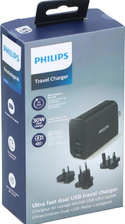 Immagine prodotto Philips Caricabatterie da viaggio 230V DLP2621T04