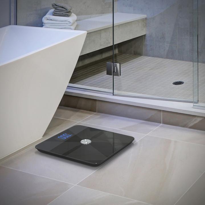 Immagine prodotto Mybeo Bilancia digitale Bluetooth per il grasso corporeo (180 kg)