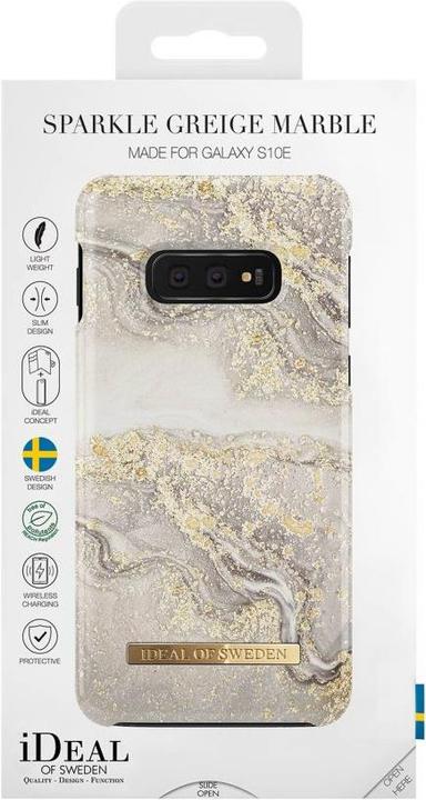 Image du produit iDeal Of Sweden Sparkle Greige Marble (Samsung Galaxy S10e)