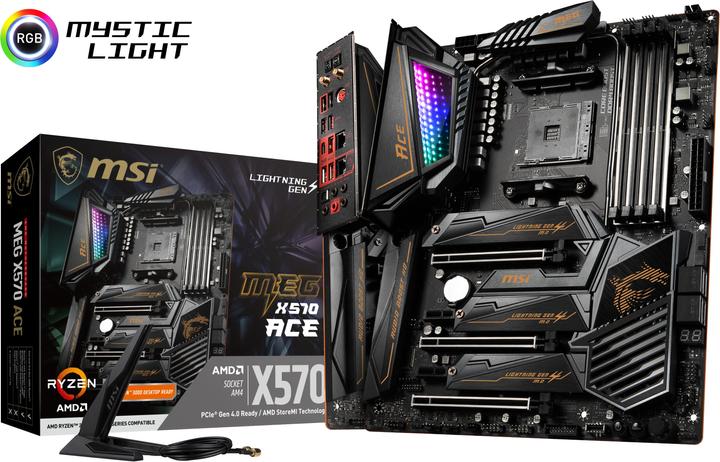 Actual product image MSI MEG X570 Ace (AM4, AMD X570, ATX)