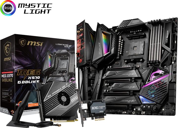 Image du produit MSI MEG X570 Godlike (AM4, AMD X570, E-ATX)