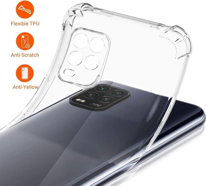 Produktbild Screenguard Xiaomi Mi 10 Lite Hülle Crystal Soft Airbag Bumper (Xiaomi Mi 10 Lite)