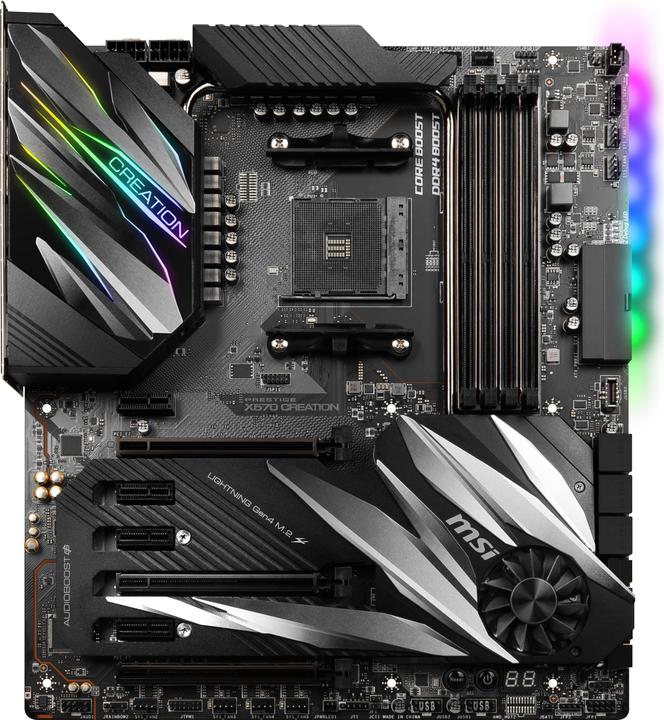 Produktbild MSI Prestige X570 Creation (AM4, AMD X570, E-ATX)