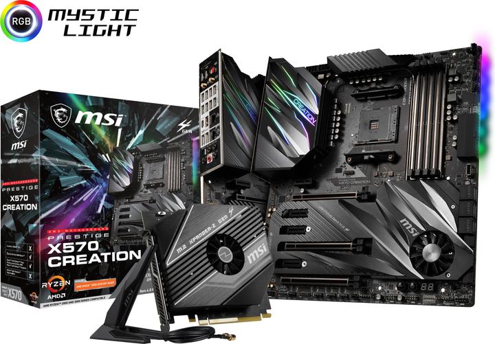 Produktbild MSI Prestige X570 Creation (AM4, AMD X570, E-ATX)