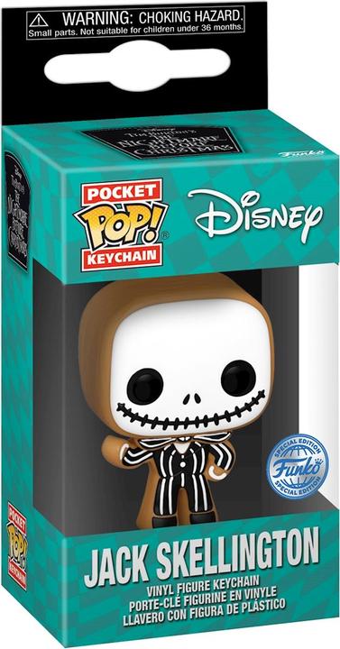 Actual product image Funko POP TNBC Jack Skell. Gingerbread