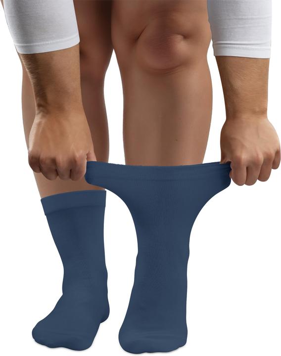 Actual product image Normani 3 pairs of health socks with comfort waistband (pack of 3, 43 - 46)