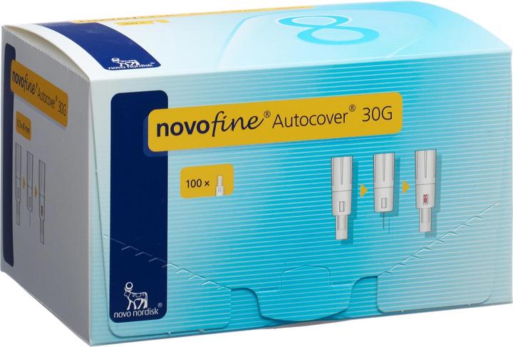 Novofine AUTOCOVER Injektionsnadel 30G 8mm (100 Stk) (Pen Nadeln + Einmalkanülen)