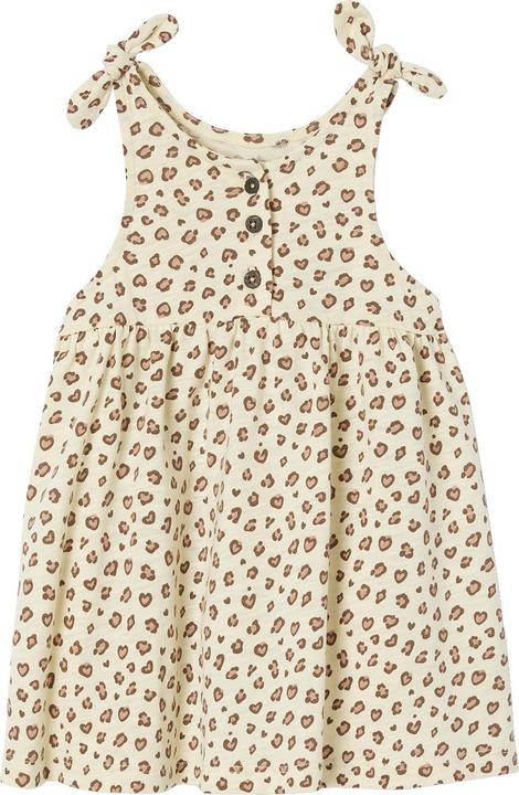 Actual product image Vertbaudet Bio-Kollektion: Bedrucktes Mädchen Baby Trägerkleid (68)
