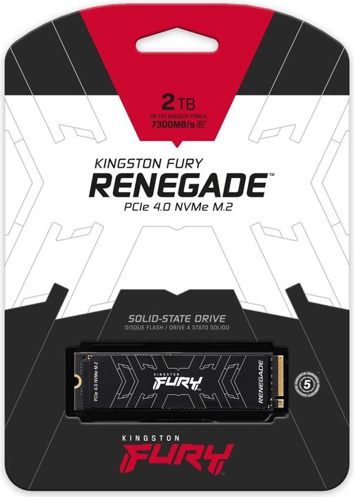 Actual product image Kingston FURY Renegade (2000 GB, M.2 2280)