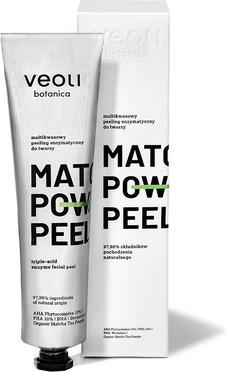 Actual product image Veoli Botanica Focus Matcha Power Peel multi-acid enzymatic facial scrub 75ml (Exfoliation, 75 ml)