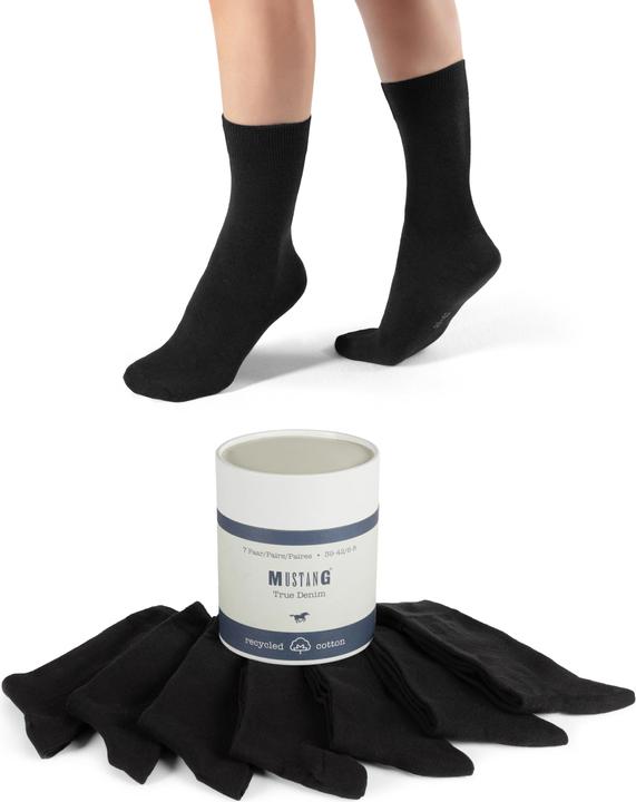 Produktbild Mustang Men Socken in Box 7p (7er Pack, 39, 42)