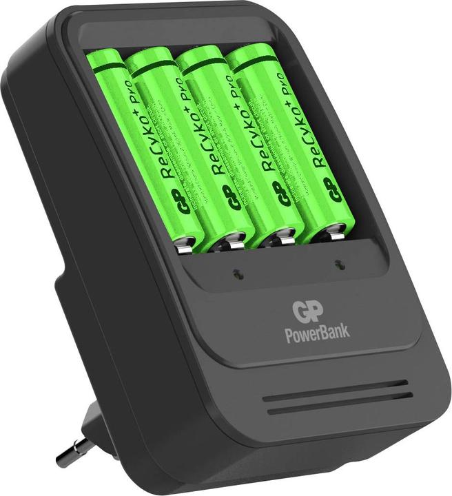 Produktbild GP Batteries ReCyko+ PB570 Smart Charger (4 Stk., AAA, AA, 2600 mAh, Ladegerät inkl. Akku)