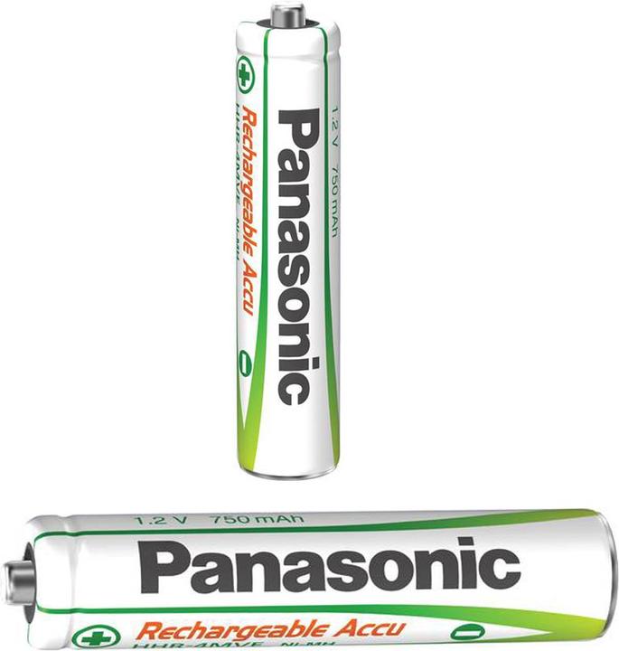 Produktbild Panasonic Rechargeable DECT (2 Stk., AAA, 750 mAh)