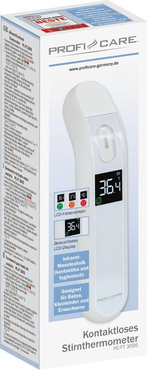 Actual product image Profi-Care Profi Care clinical thermometer PC FT 3095 (Non-contact, Forehead)