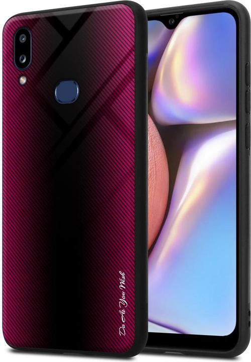 Image du produit Cadorabo TPU Couverture en verre rayé (Samsung Galaxy A10s, Samsung Galaxy M01s)