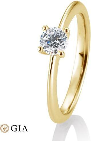 Breuning 4er Krappe 0,40-0,60 ct. (51, 750/18 K Gold)